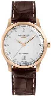 Longines Master Collection L2.628.8.77.3 Rose gold Silver