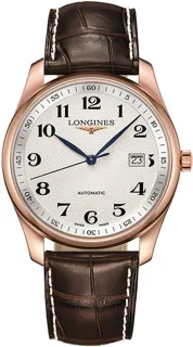 Longines Master Collection L27938783 18kt Rose Gold Silver