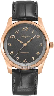 Longines Master Collection L2.793.8.73.2 Rose gold Grey