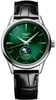 Longines Flagship Heritage L4.815.4.02.2 Stainless steel Green