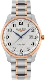 Longines Master Collection L2.893.5.79.7 Rose gold and Stainless steel White