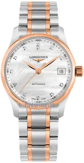 Longines Master Automatic L23575897 Stainless steel White