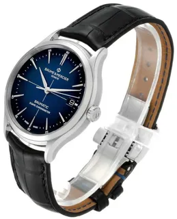 Baume & Mercier Clifton M0A10467 Stainless steel shaded blue