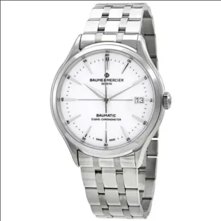 Baume & Mercier Clifton M0A10505 Stainless steel White