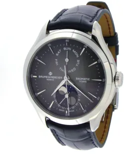 Baume & Mercier Clifton M0A10548 42mm Steel$Satin polished Gradient grey