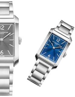 Baume & Mercier Hampton M0A10754 Stainless steel Blue