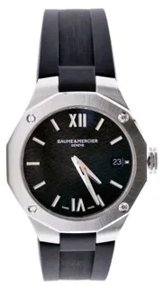 Baume & Mercier Riviera M0A10613 Steel$Diamonds Black