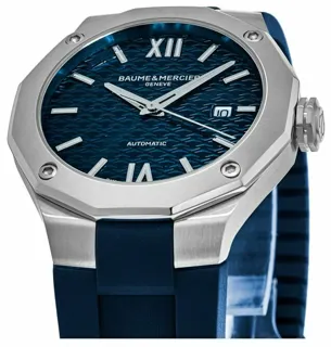 Baume & Mercier Riviera M0A10619 Steel$Satin polished Blue