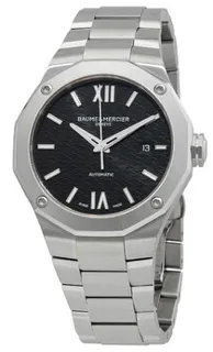 Baume & Mercier Riviera M0A10702 Steel$Satin polished Gray$Sapphire