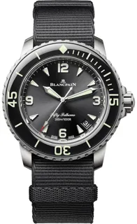 Blancpain Fifty Fathoms 5010 12B30 NABA Titanium Black