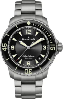 Blancpain Fifty Fathoms 5015-12B30-98B Titanium Black