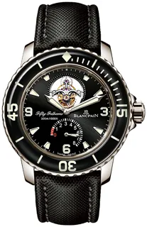 Blancpain Fifty Fathoms 5025-1530-52A White gold Black