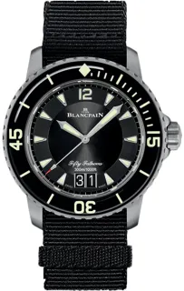 Blancpain Fifty Fathoms 5050-12B30-NABA Titanium Black