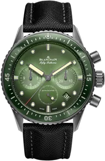 Blancpain Fifty Fathoms Bathyscaphe Chronographe Flyback 5200-0153-B52A 43mm Ceramic Green