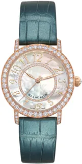 Blancpain Ladybird 3660-2954-H55A Rose gold Mother of Pearl