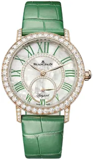 Blancpain Ladybird 3661A 2954 55B 18kt Rose Gold White