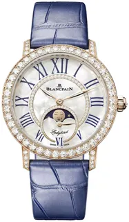 Blancpain Ladybird 3662 2954 55B Red gold White