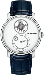 Blancpain Tourbillon Heure Sautante Minutes Rétrograde 66260 3433 55B Platinum White