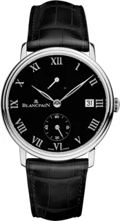 Blancpain Villeret 6614-3437-55B Platinum Black