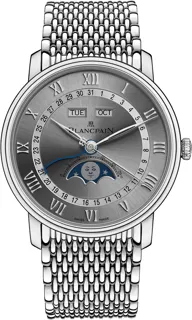 Blancpain Villeret 6654-1113-MMB Stainless steel Gray