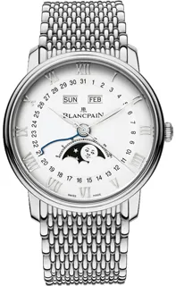 Blancpain Villeret 6654-1127-MMB Stainless steel White