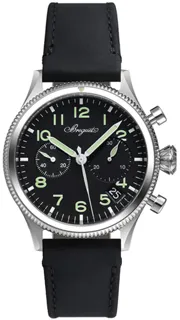 Breguet Type XX Chronograph 2057ST/92/3WU Stainless steel Black