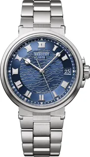 Breguet Marine 5517BB/Y2/BZ0 White gold Blue