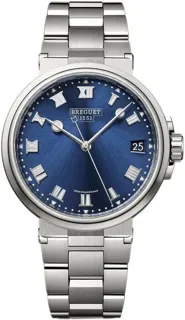 Breguet Marine 5517TI/Y1/TZ0 Titanium Blue