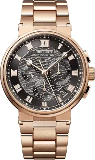 Breguet Marine 5527BR/G3/RW0 Rose gold Grey