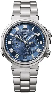 Breguet Marine 5547BB/Y2/BZ0 White gold Blue