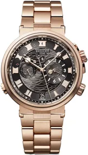 Breguet Marine 5547BR/G3/RZ0 Rose gold Grey