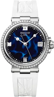 Breguet Marine 9518ST/E2/584/D000 Stainless steel Blue