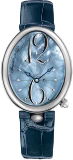 Breguet Reine de Naples 8967ST/V8/986 Stainless steel Blue