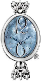 Breguet Reine de Naples 8967ST/V8/J50 Stainless steel Blue Mother of Pearl