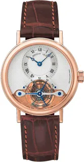 Breguet Tourbillon 3357br/12/986 36mm Rose gold Silver