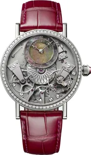 Breguet Tradition 7038BB/1T/9V6/D00D White gold Black Mother of Pearl