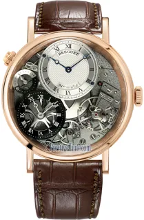 Breguet Tradition 7067BR/G1/9W6 Rose gold Silver$Grey