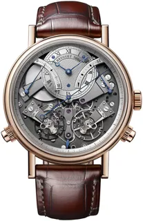 Breguet Tradition 7077BR/G1/9XV Rose gold Silver and Gray