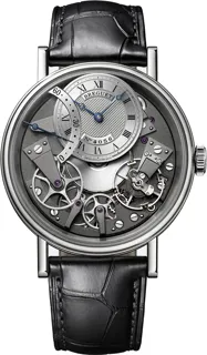 Breguet Tradition 7097BB/G1/9WU White gold Silver$Grey