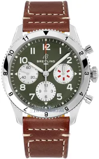 Breitling Curtiss Warhawk Classic AVI Chronograph 42 A233802A1L1X1 Stainless steel Green