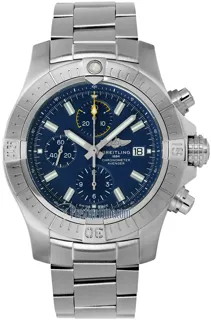 Breitling Avenger A13317101C1A1 Stainless steel Blue