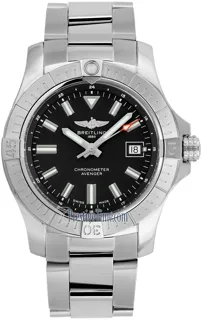 Breitling Avenger A17318101B1A1 Stainless steel Black