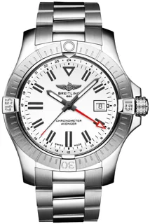 Breitling Avenger A32397101A1A1 43mm Stainless steel White