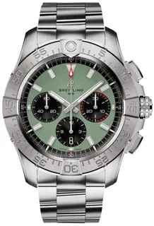 Breitling Avenger AB0147101L1A1 44mm Stainless steel Green