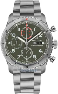 Breitling Aviator 8 A133161A1L1A1 Stainless steel Green