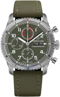 Breitling Aviator 8 A133161A1L1X2 Stainless steel Green