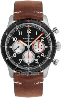 Breitling Aviator 8 AB01194A1B1X1 Stainless steel Black