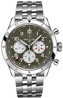 Breitling Aviator 8 AB04452A1L1A1 Stainless steel Green