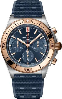 Breitling Chronomat B01 UB0134101C1S1 42mm Stainless Steel$Rose Gold Blue