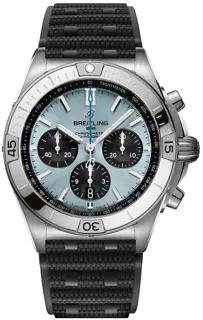 Breitling Chronomat B01 PB0134101C1S2 42mm Platinum$Stainless Steel Blue